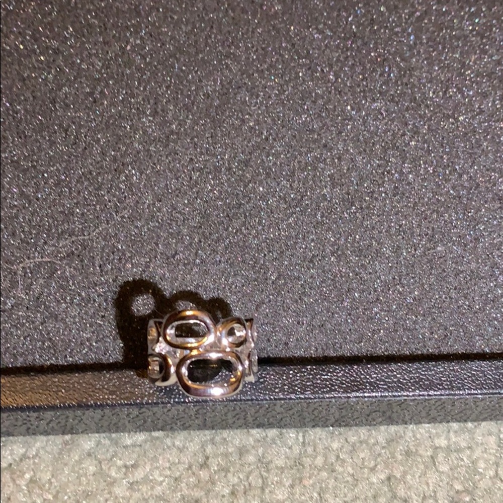 Lia Sophia silver Cutout Ring